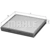 Image de MAHLE Filtre (air intérieur) LA84