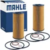 Image de MAHLE Filtre à huile Cartouche filtrante avec joints OX 137D1/S Compatible avec MERCEDES-BENZ Intouro O 560 INTOURO MK NG O 304 O 330