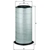 Image de MAHLE LX 1699 Filtre à air du moteur Cartouche filtrante Compatible avec VOLVO F 10 F 12 FL 12