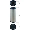 Image de MAHLE LX 2958 Filtre à air du moteur Cartouche filtrante