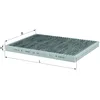 Image de Knecht LAK 594 Filtre, air de l'habitacle