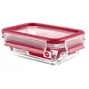 Image de Emsa Clip&Close 513918 Boîte Alimentaire Rectangulaire En Verre Transparent 0,5 L