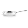 Image de Fissler Catania Poêle en Acier Inoxydable (Ø 24 cm), Poêle à Queue Non Revêtue, Sauteuse, Idéale pour Une Cuisson Croustillante, pour Tout Type de Feu   Y Compris l’Induction