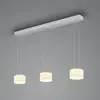Image de BANKAMP Grand Opal suspension, 3 lampes, alu