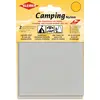 Image de Kleiber Patchs Style Toile Nylon imperméables Autocollants, Gris Clair