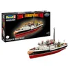 Image de Revell The Firefighter | Maquette de bateau extincteur 1:87 avec 485 pièces | Bateau d'extinction New York détaillé avec 7 decks, canons d'extinction et cabine de contrôle | À partir de 12 ans