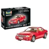 Image de Revell Coffret cadeau 05615 Mercedes-Benz 300 SL-24 Coupé   Mercedes Benz 100 ans, échelle 1/24, kit de maquette en plastique non construit avec accessoires