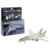 Image de Revell Grumman F-14A Tomcat 63782 Maquette en plastique non construit/non peint à l'échelle 1:144 avec accessoires