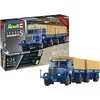 Image de Revell 07580 Büssing 8000 S 13 mit Trailer "Platinum Edition" Échelle 1/24 Maquette Plastique Non Construit/Non Peint