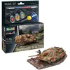 Image de Revell Jagdpanzer IV (L/70) 63359 Kit de modélisme en Plastique Non construit/Non Peint à l'échelle 1:76 avec Colle Professionnelle Contacta, Pinceau et peintures Aqua Color sélectionnées