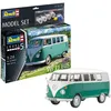 Image de Maquette de voiture - REVELL - Model Set - VW T1 - Avec colle peintures et accessoires