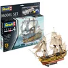 Image de Revell AG (Germany) Model Set- Model Set HMS Victory, Smaquette Bateau 1:225, 40 cm Maquette, 65408, Multicolore