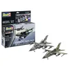 Image de Revell Maquette Kit de construction 50th Anniversary Tornado Échelle 1:72 310 pièces Kit de bricolage à partir de 12 ans Modèle détaillé Avion militaire Réplique authentique