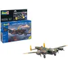 Image de Revell 64300 Avro Lancaster Mk.I/III Kit de maquette en plastique non construit/non peint à l'échelle 1:72 avec accessoires