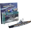 Image de Revell - 65802 - Maquette - Model Set Bismarck - Echelle 1:1200