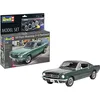 Image de Revell Kit de modélisme 1965 Ford Mustang 2+2 Fastback | Design classique | Carrosserie détaillée, moteur et intérieur authentique | Avec colle et pinceau