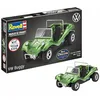 Image de Revell VW Buggy 77682 Kit de démarrage échelle 1/32 en plastique avec couleurs de base, colle et pinceau