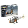 Image de Revell Maquette I Alouette II I Kit de construction I Échelle 1:32 I 191 pièces I Kit de bricolage à partir de 12 ans I Modèle détaillé au design authentique I Hélicoptère, Molded Color