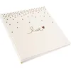 Image de Goldbuch Raining Hearts Pfirsich 30x31 60 wei üe S. Hochzeit 08015