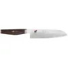 Image de Miyabi 34074-181-0 Santoku 180 6000 MCT, Acier, Brun, 31 x 6 x 3 cm