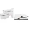 Image de ZWILLING Set complet sous-vide - 7pcs - plastique - Pompe + 2 Boîtes rectangulaires M/L + 4 sacs