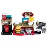 Image de Theo Klein 7307 Stand à Hamburgers - avec Distributeur de Boissons, Espace de Cuisson, écran et Terminal de paiement - Nombreux Accessoires - Dimensions : 52 x 14 x 23 cm - pour Enfants dès 3 Ans