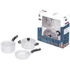 Image de Theo Klein 9435 WMF Set de Trois casseroles I Set de Cuisson et Accessoires de Cuisine pour Enfants, de Haute qualité I Jouet pour Enfants à partir de 3 Ans