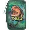 Image de Depesche Dino World 12506 Trousse à Crayons 3 Compartiments avec chaîne Motif Dinosaure