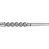 Image de Heller 26760 Trijet Mèche à marteau-perforateur SDS-plus, 10 x 160/100 mm, Argent