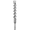 Image de Heller 10243 Adaptateur pour mèches à marteau-perforateur SDS-max, 185 mm, Argent