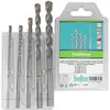 Image de Heller Tools ProXtreme forets béton et pierres naturelles, foret à percussion pour les exigences extrêmes, TRI, coffret 5-pcs. Ø 4/5/6/8/10