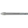 Image de Heller Tools 500999 Foret céramique/Carrelage "3900 Quickbit-Ceramicmaster", Gris, 14 x 100 mm