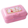 Image de HABA- Lunch Box Vicki & Pirli - Boite préparation Sandwich école - Goûter Enfant - Boite Rose Fille - Lavable - 300391