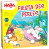Image de HABA - Fiesta des Perles - 305868 - Jeu de Collecte et de laçage - 3 Ans et Plus Multicolor, Coloré