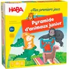 Image de HABA - Mes Premiers Jeux   Pyramide d’Animaux Junior - Jeu de société - Jeu d'adresse et d'empilement - 2 Ans et Plus - 306070