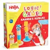 Image de HABA Amanda's Alpacas - Jeu de puzzle empilable : 60 défis logiques et puzzles d'avancement cérébral pour enfants à partir de 5 ans, jeux intelligents pour développer la motricité