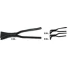 Image de Bessey - Pince à agrafe incurvée à 45° 60 mm branches entrelacées - D341-60