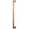 Image de Geuther 0013VS Rallonge pour barrière de sécurité sûr & durable Taille: 8 cm barrière de protection barrière de porte montage facile sans percer sans outils Naturel