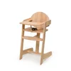 Image de Chaise Haute Bébé Filou Up En Bois - Chaise Haute Bébé Évolutive, Chaise Enfant, Chaise Évolutive (Natural Wood)