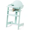 Image de Chaise Haute Bébé Filou Up En Bois - Chaise Haute Bébé Évolutive, Chaise Enfant, Chaise Évolutive (Mint)