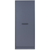 Image de Armoire 1 porte 3 étagères BUANDERIE OMBRE