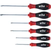 Image de Wiha Jeu de tournevis SoftFinish® Phillips, Pozidriv 6 pcs (26146)