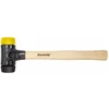 Image de Wiha Massette Safety avec embouts ronds mi-souples et mi-durs avec manche en hickory, embout de massette rond (26434) 30 mm