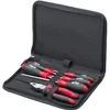 Image de Wiha Jeu d'outils de mécanicien Tournevis, pinces universelles, 6 pcs dans une trousse (33970)