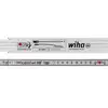 Image de Mètre pliant Wiha Longlife® Plus Composite 2 m, 10 branches blanc