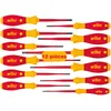 Image de Wiha Jeu de 12 tournevis isolés électricien SoftFinish® slimFix (41003)
