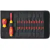 Image de Jeu de tournevis Wiha SlimVario® 18 pièces avec lames interchangeables VDE