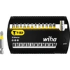 Image de Wiha Jeu d'embouts XLSelector embout Y de 50 mm Phillips, Pozidriv, TX 13 pcs 1/4" (41834)