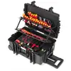 Image de Jeu d'outils Wiha pour électricien Competence XXL II avec chariot intégré, 115 pièces en coffret