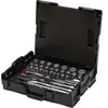 Image de Wiha jeu de douilles et d'embouts 1/4" et 1/2" 60 pcs. incl. L-Boxx (44685)